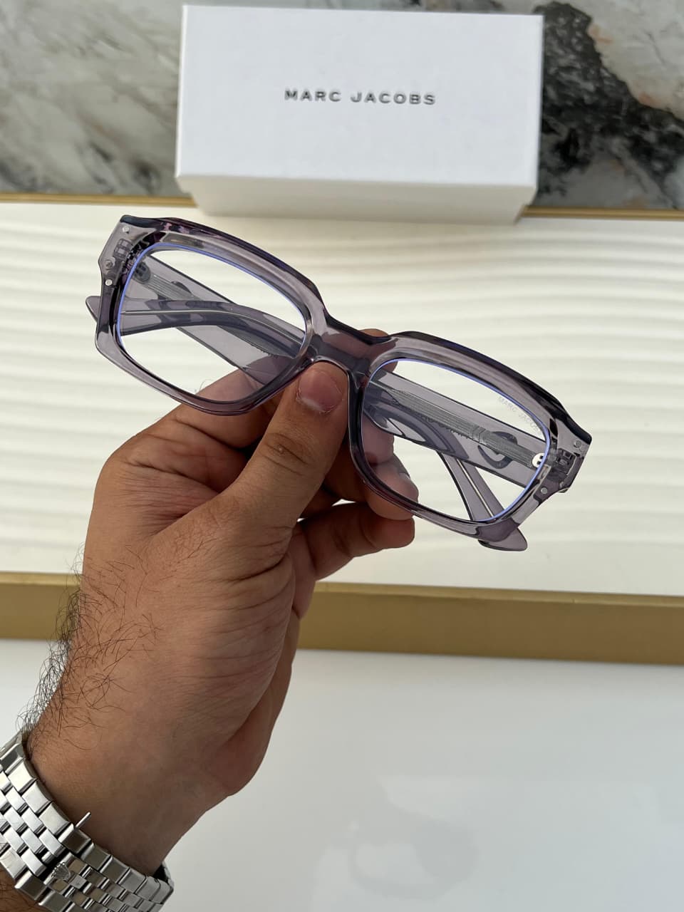 Marc Jacobs Square Optical Frames Men's Sunglasses - Image 5