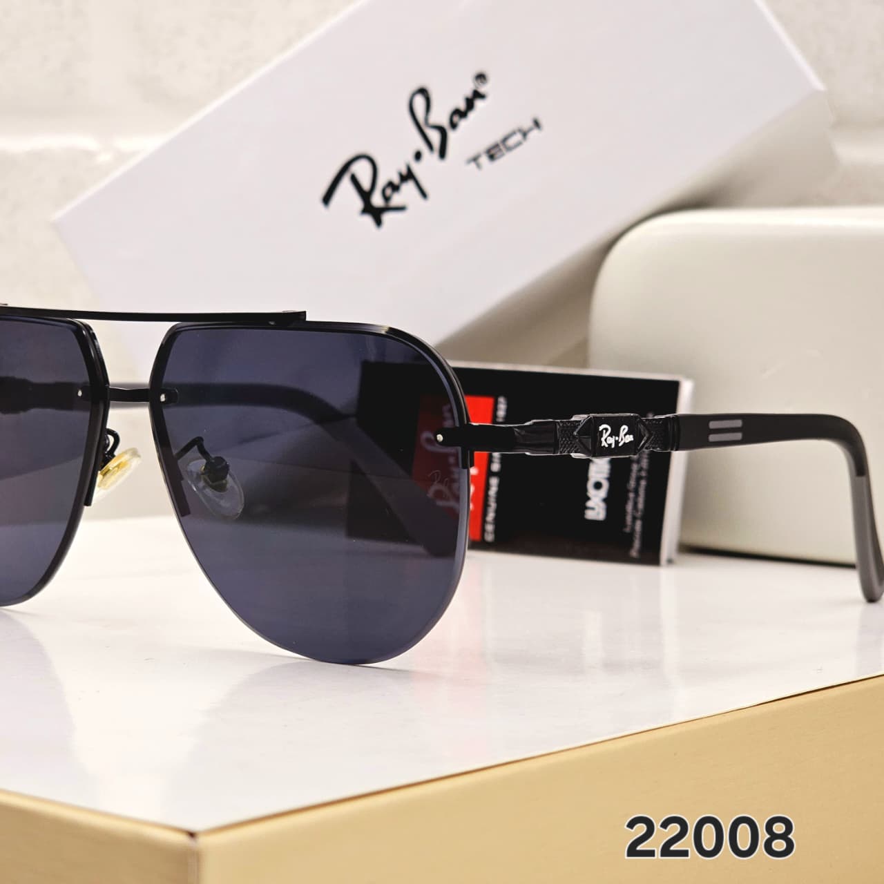 Ray-Ban Tech Square Men's Sunglasses - Image 6