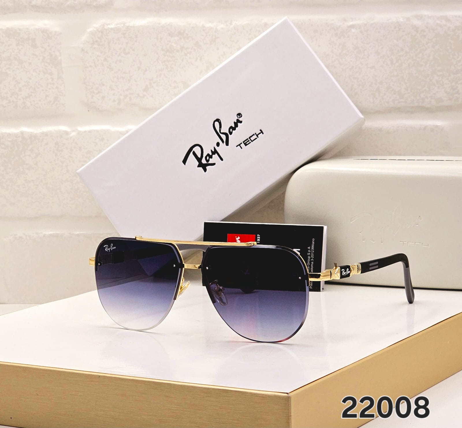 Ray-Ban Tech Square Men's Sunglasses - Image 3