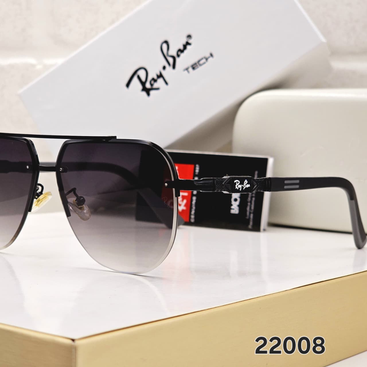 Ray-Ban Tech Square Men's Sunglasses - Image 8