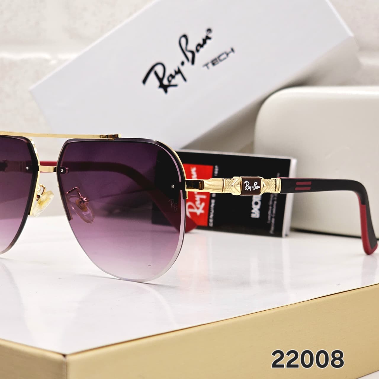 Ray-Ban Tech Square Men's Sunglasses - Image 10