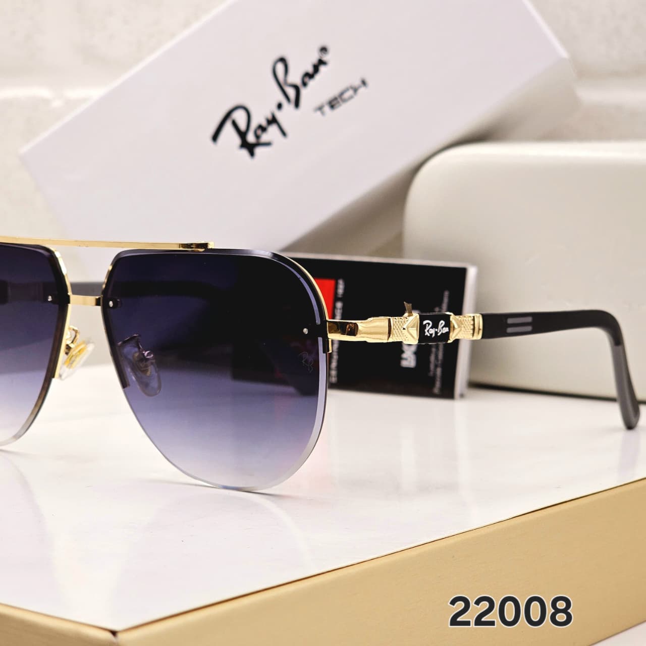 Ray-Ban Tech Square Men's Sunglasses - Image 9