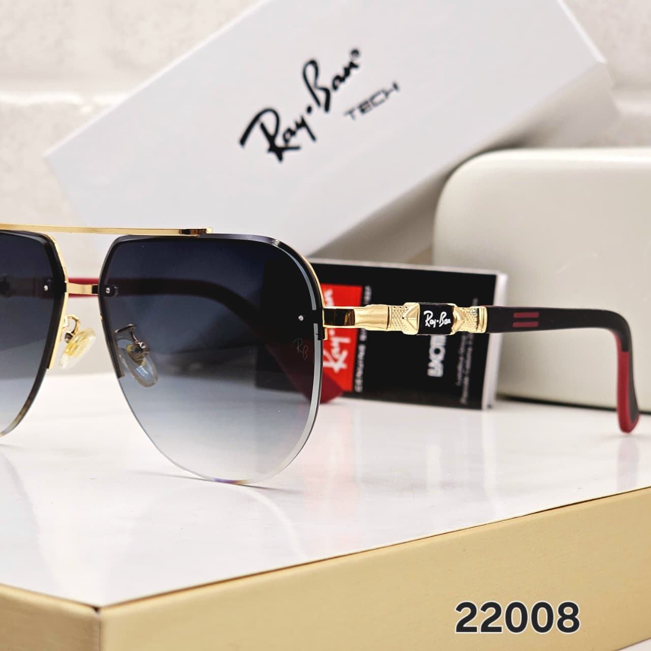 Ray-Ban Tech Square Men's Sunglasses - Image 7