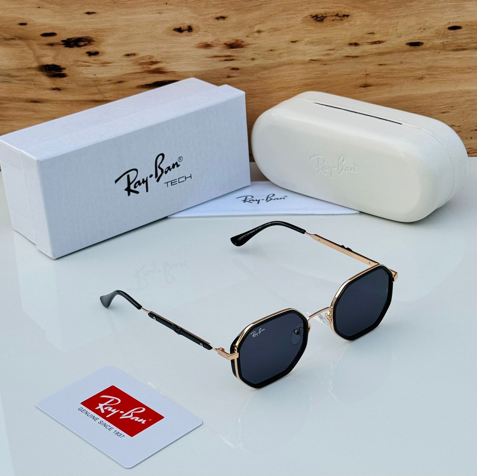 Ray Ban Octagon Tech Series Men's Sunglasses - Image 3