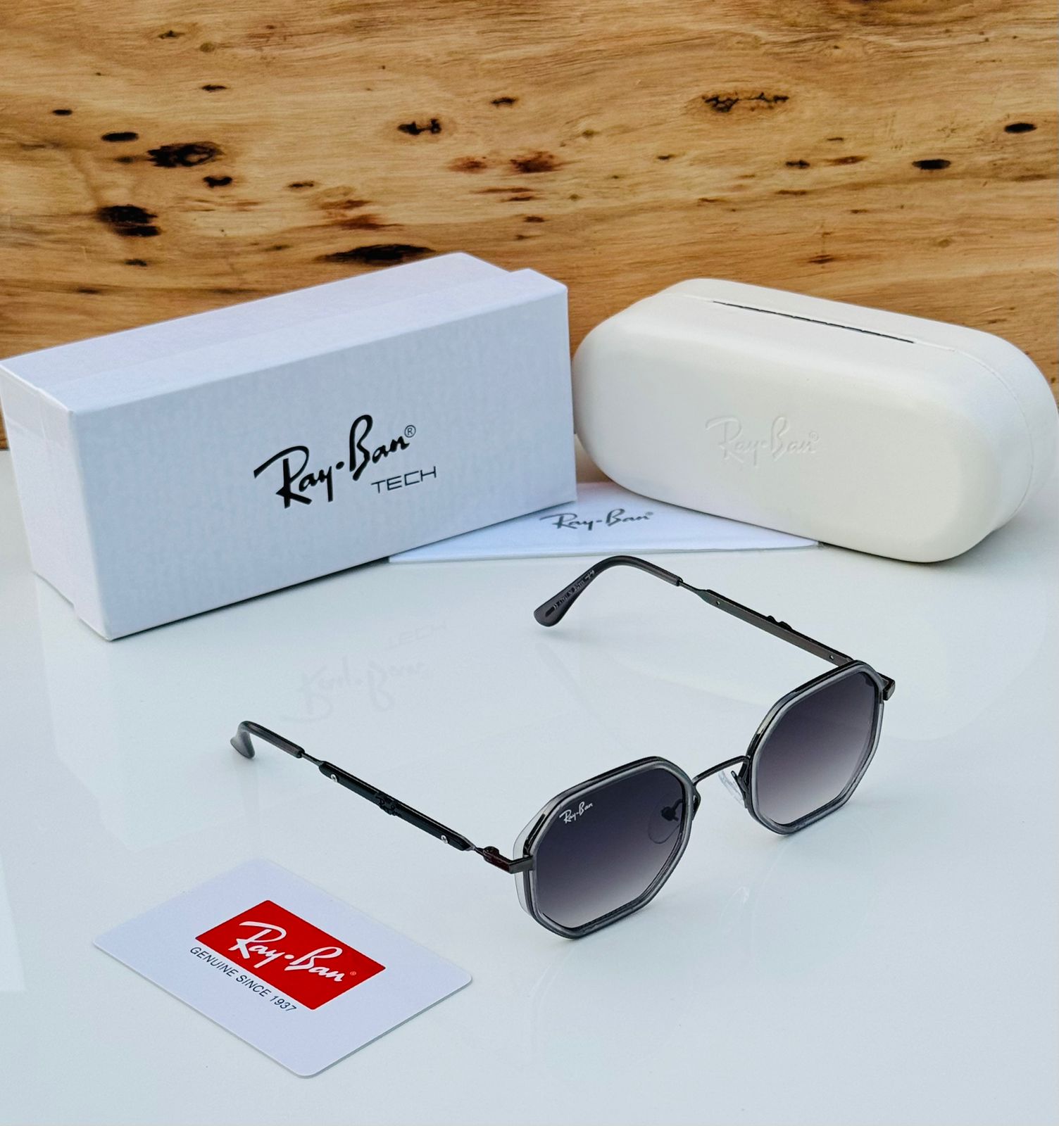 Ray Ban Octagon Tech Series Men's Sunglasses - Image 2