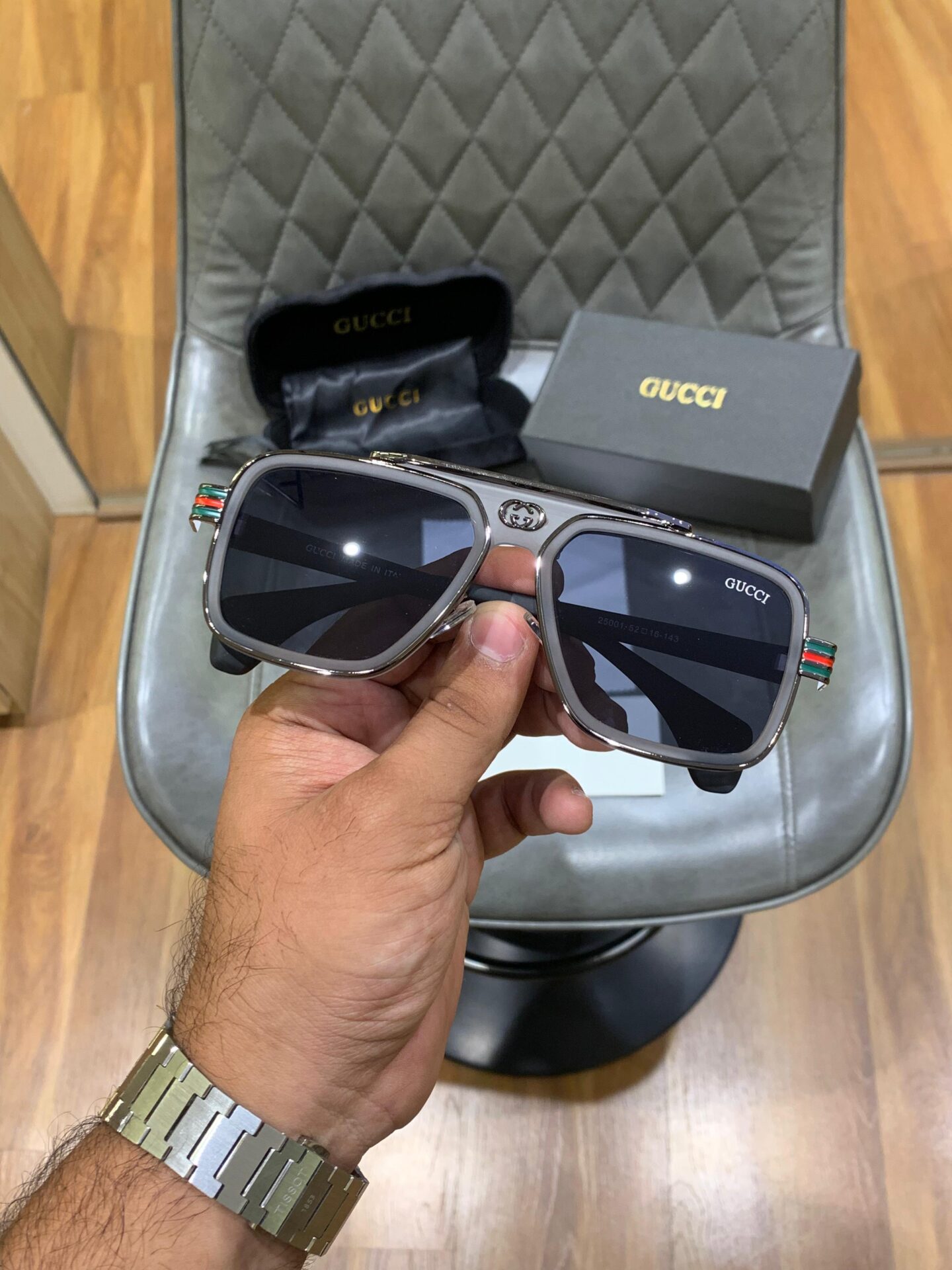 Gucci Square Legend Series Sunglasses - Unisex