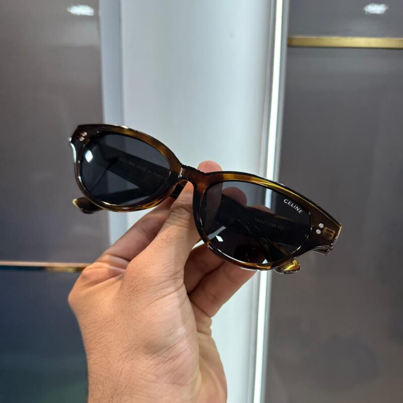 Celine Oval Brown Havana Women Sunglasses