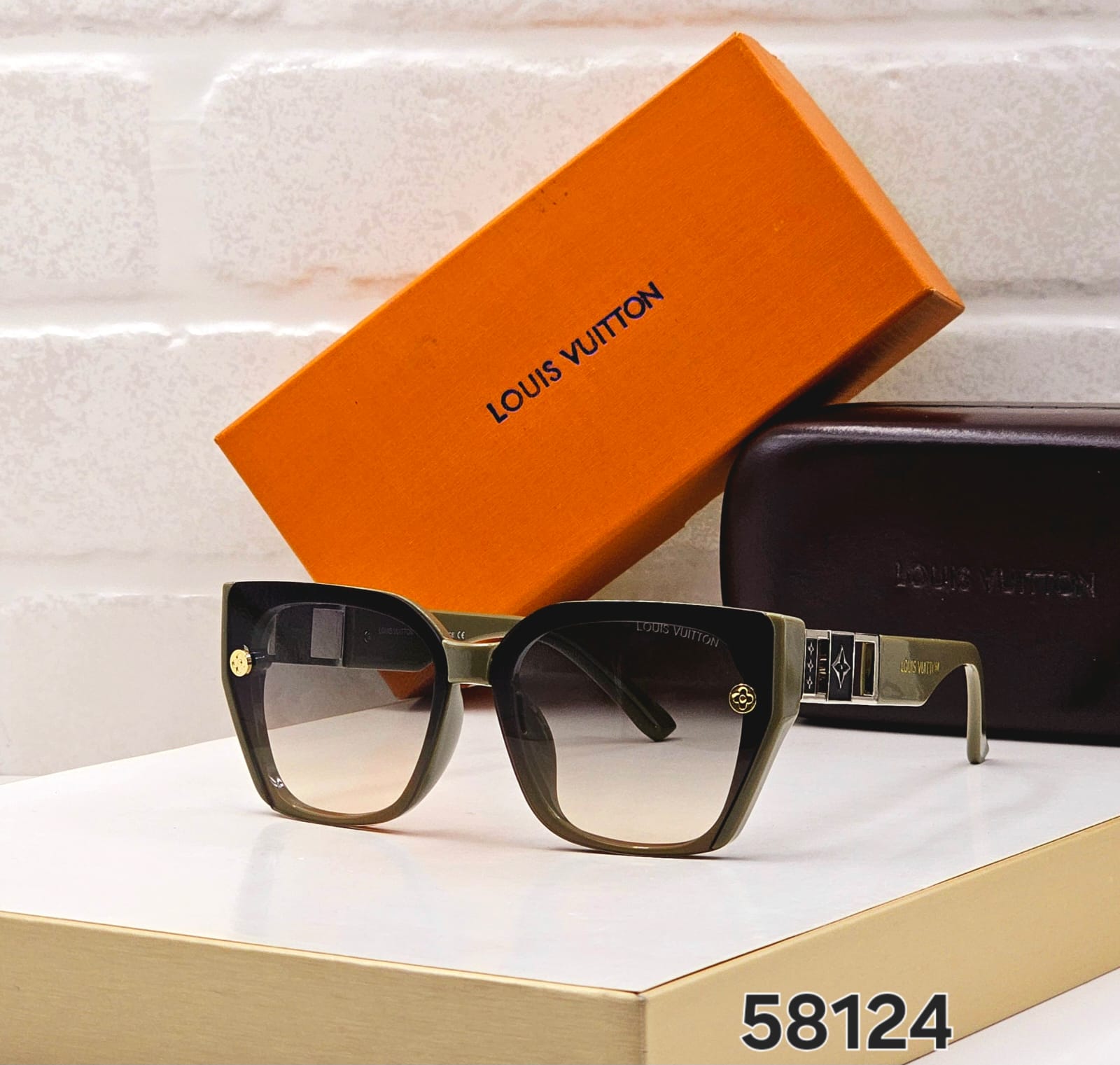 Louis Vuitton Oversized Square Women Sunglasses - Image 2