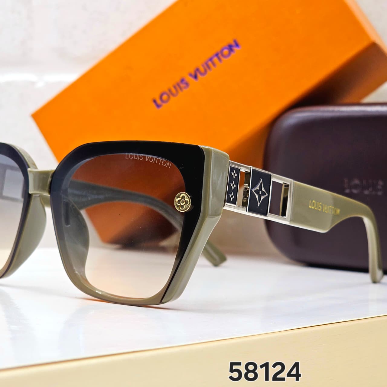 Louis Vuitton Oversized Square Women Sunglasses - Image 8