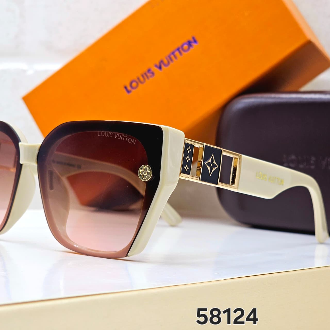 Louis Vuitton Oversized Square Women Sunglasses - Image 6