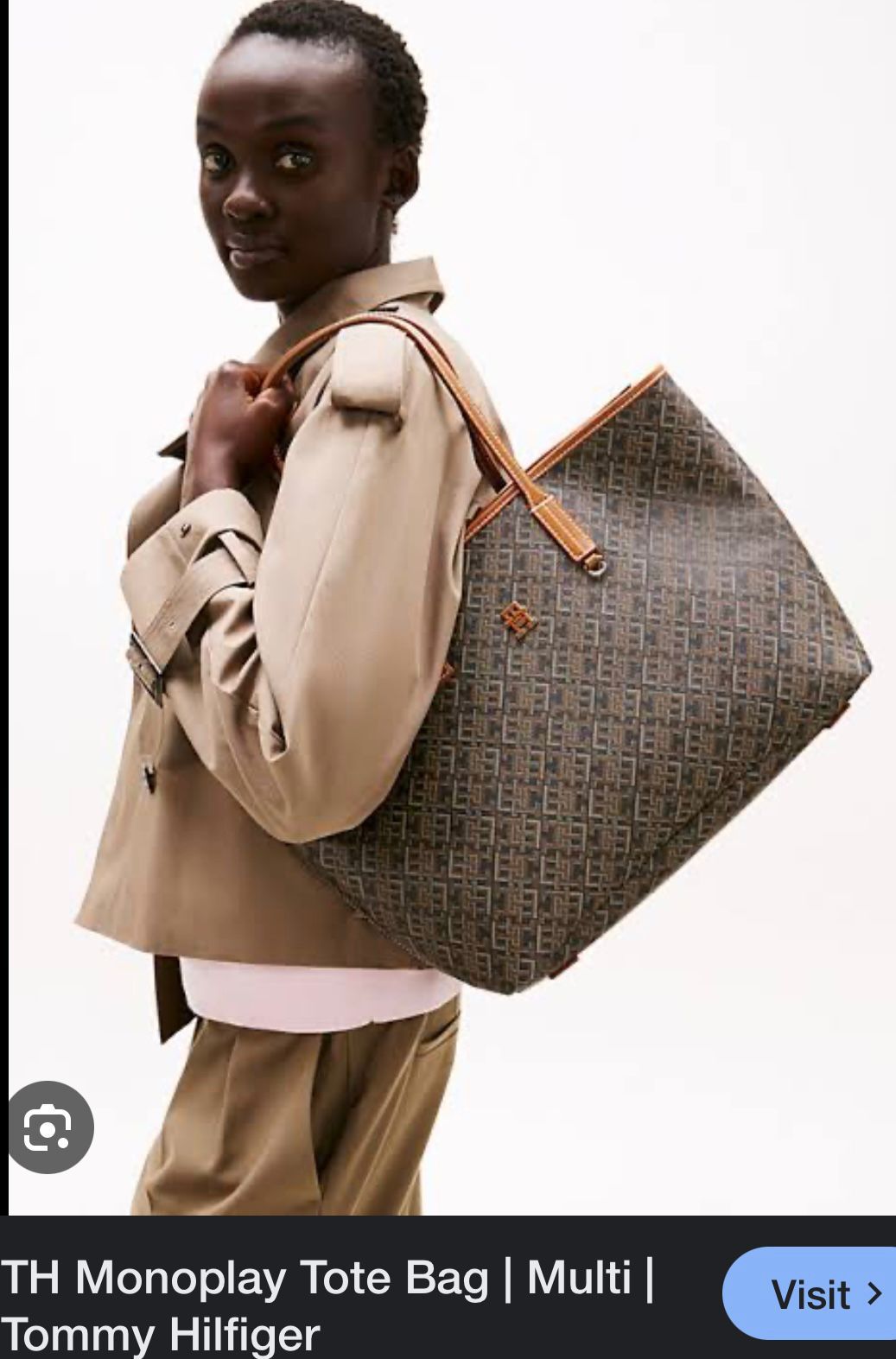 Tommy Hilfiger TH Monoplay Women Tote Bag (With Laptop Pouch) - Image 5