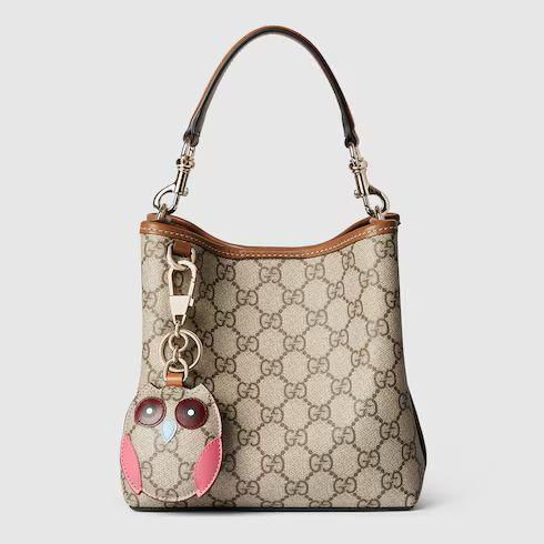 Gucci Emblem Women Bucket Bag