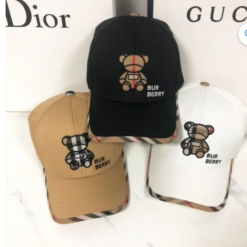 Burberry Bear Series Unisex Caps