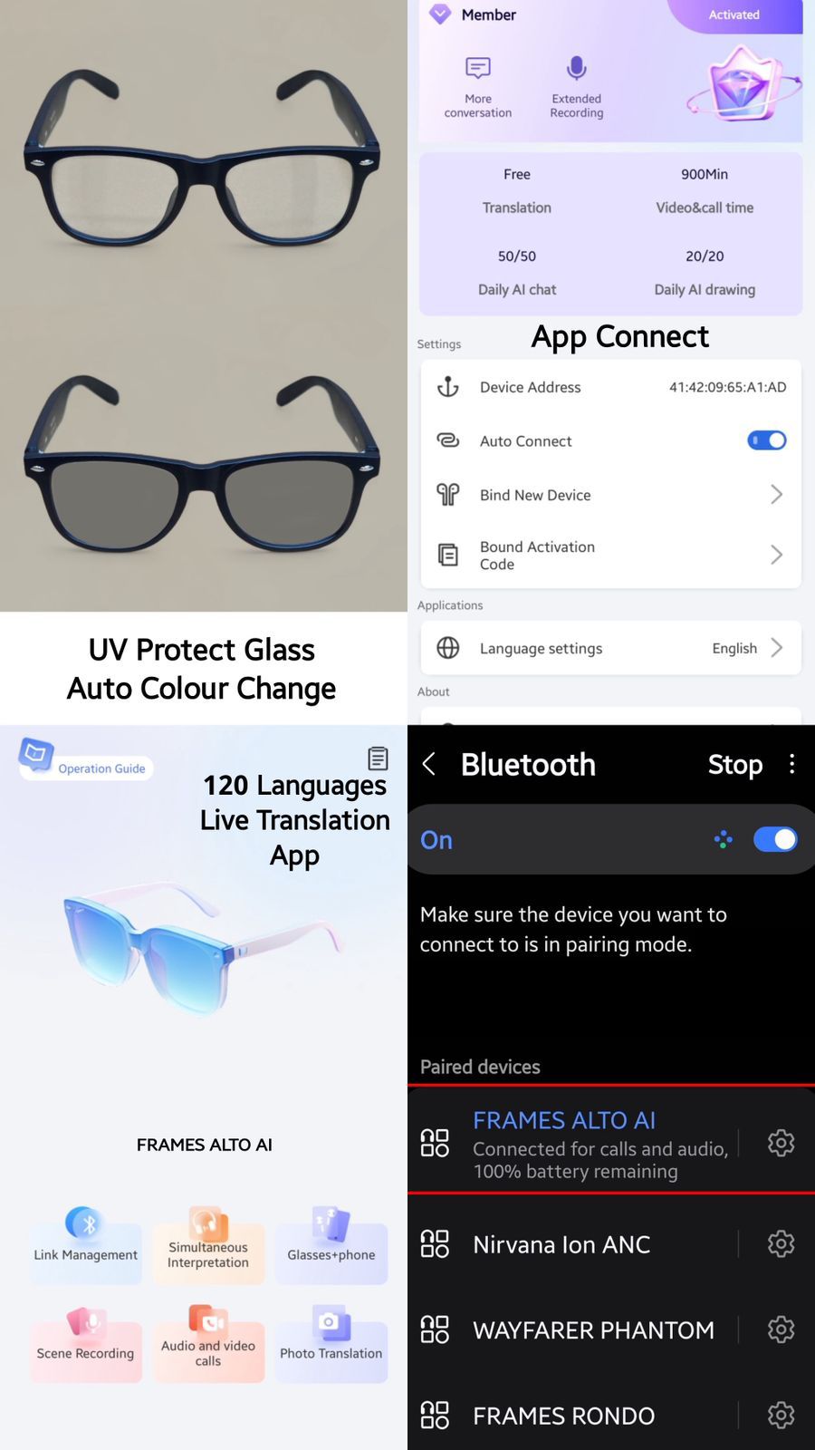 BOSE FRAMES ALTO™️ AI - Smart Glasses - Image 3