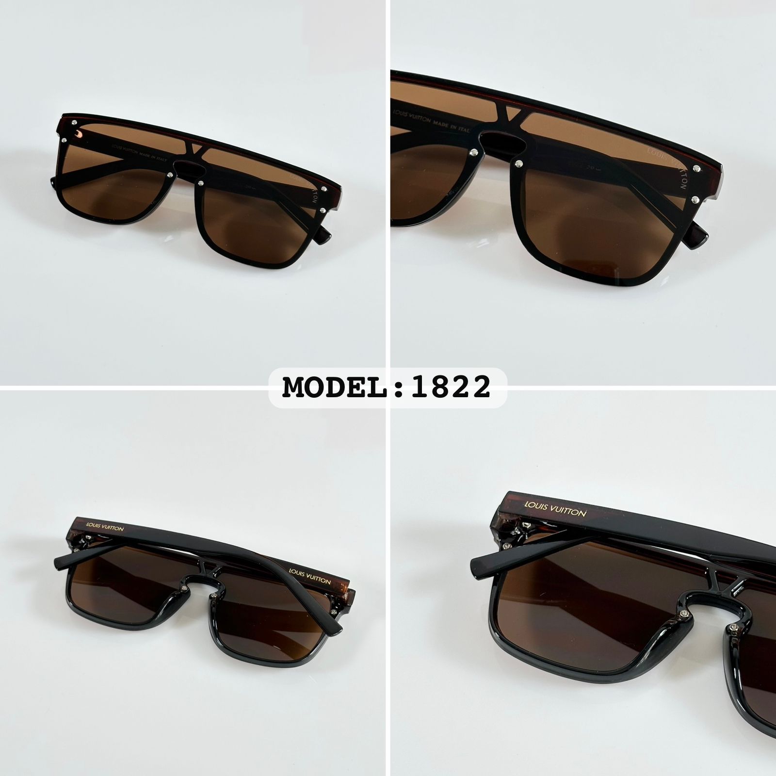 Louis Vuitton Classic Oversized Square Unisex Sunglasses - Image 4
