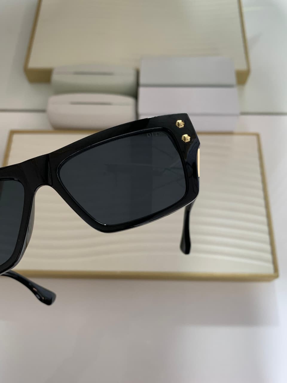 DITA Men’s Sunglasses Gold & Black Edition - Image 6