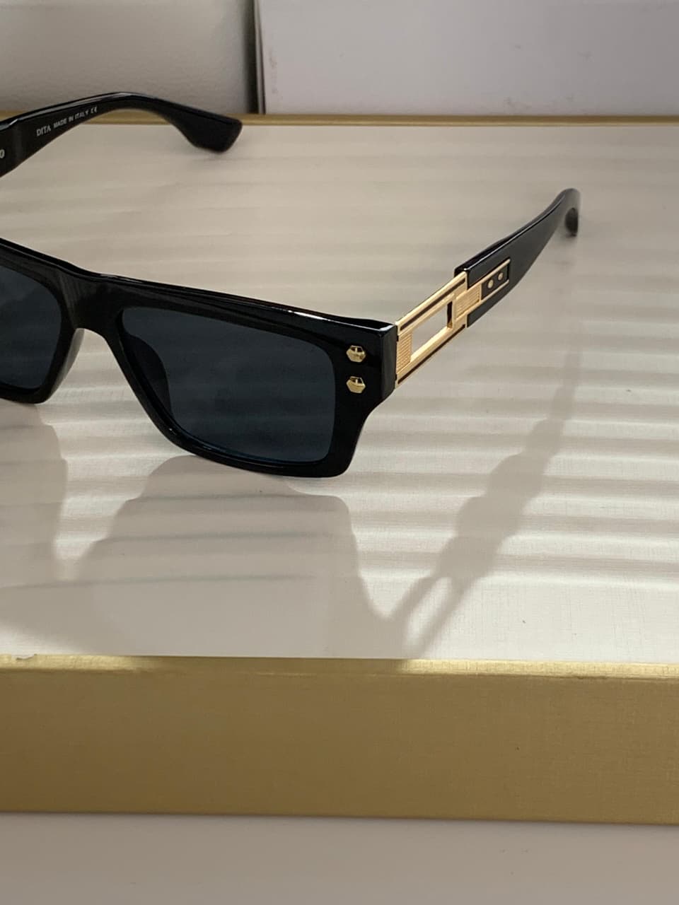 DITA Men’s Sunglasses Gold & Black Edition - Image 3
