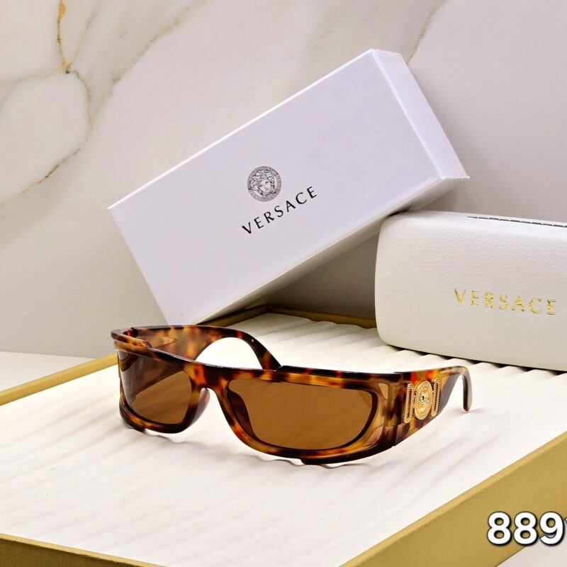 Versace rectangular/visor style Unisex Sunglasses