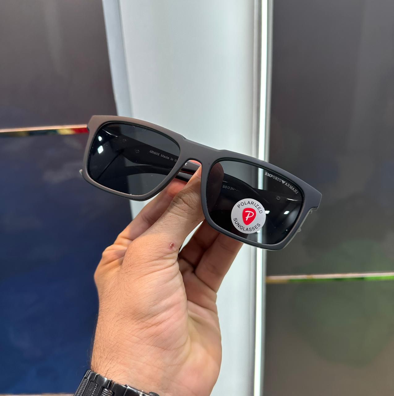 Emporio Armani Men's Polarized Sunglasses - Image 3