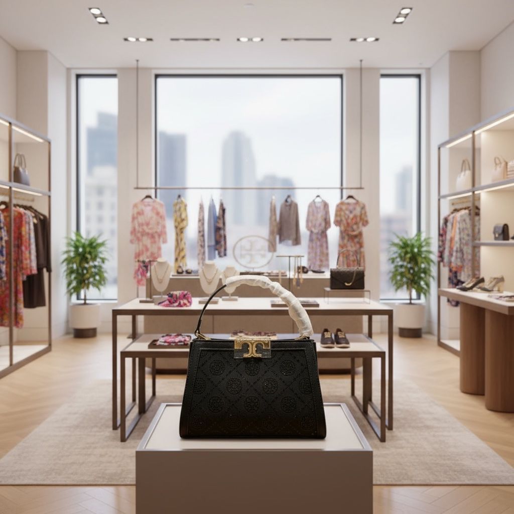 Tory Burch T-Logo Monogram Studded Edition Women's Handbag - Image 6