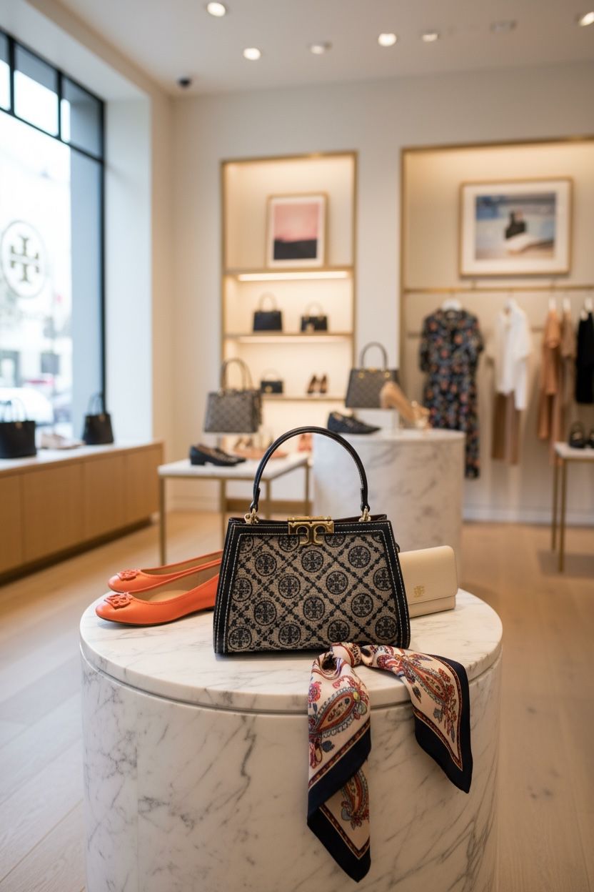 Tory Burch T-Logo Monogram Studded Edition Women's Handbag - Image 5