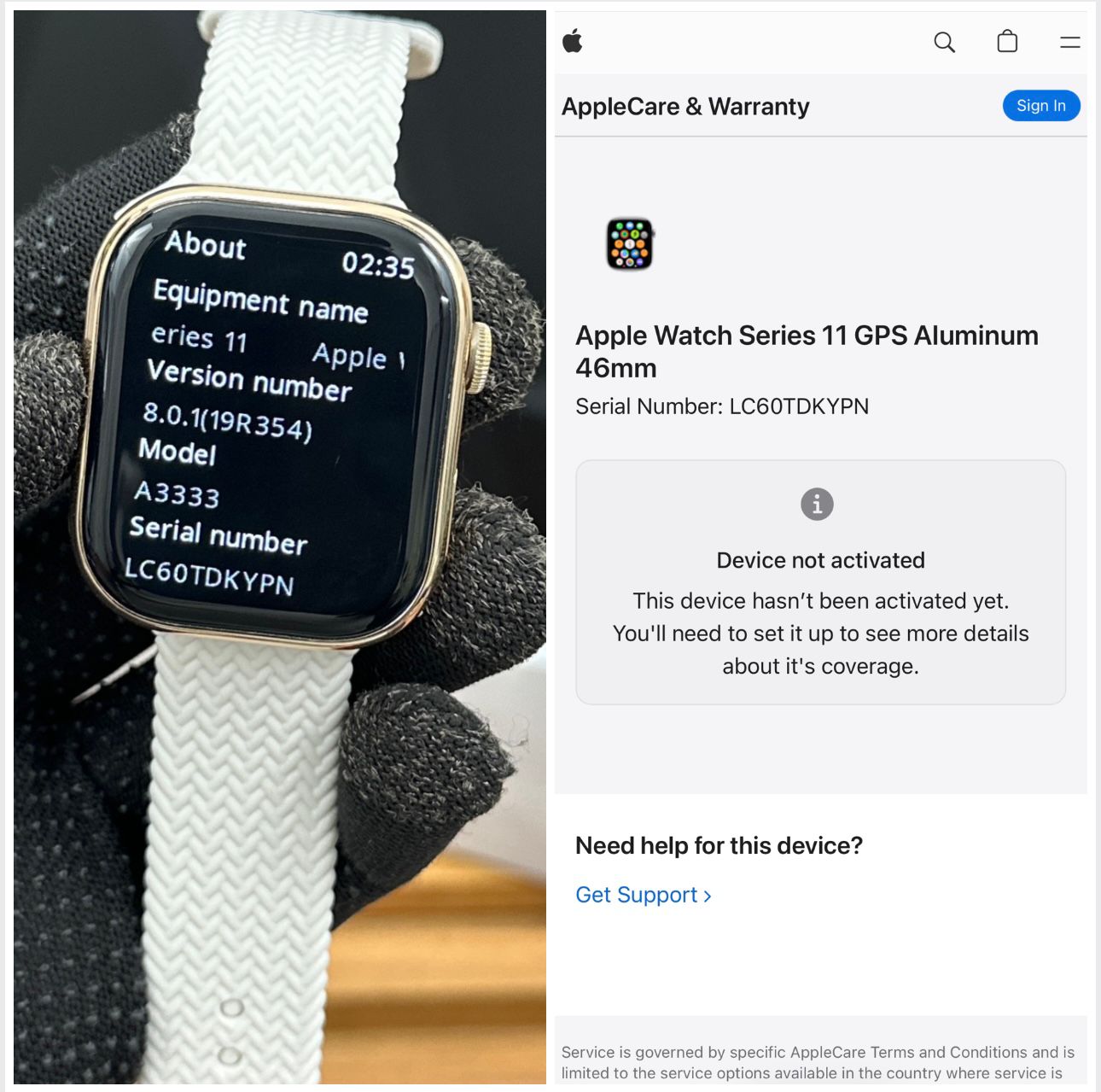 Apple Series 11 Smartwatch with Logo On/Off - Image 5