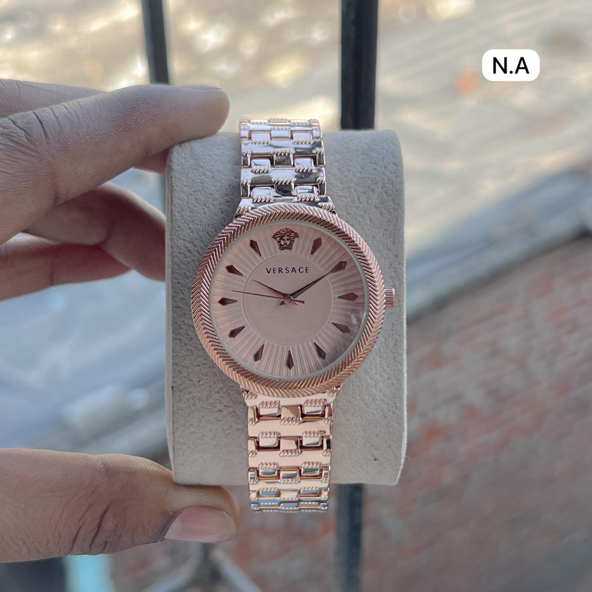 Versace Women’s Roman Dial Quartz Watch - Image 2