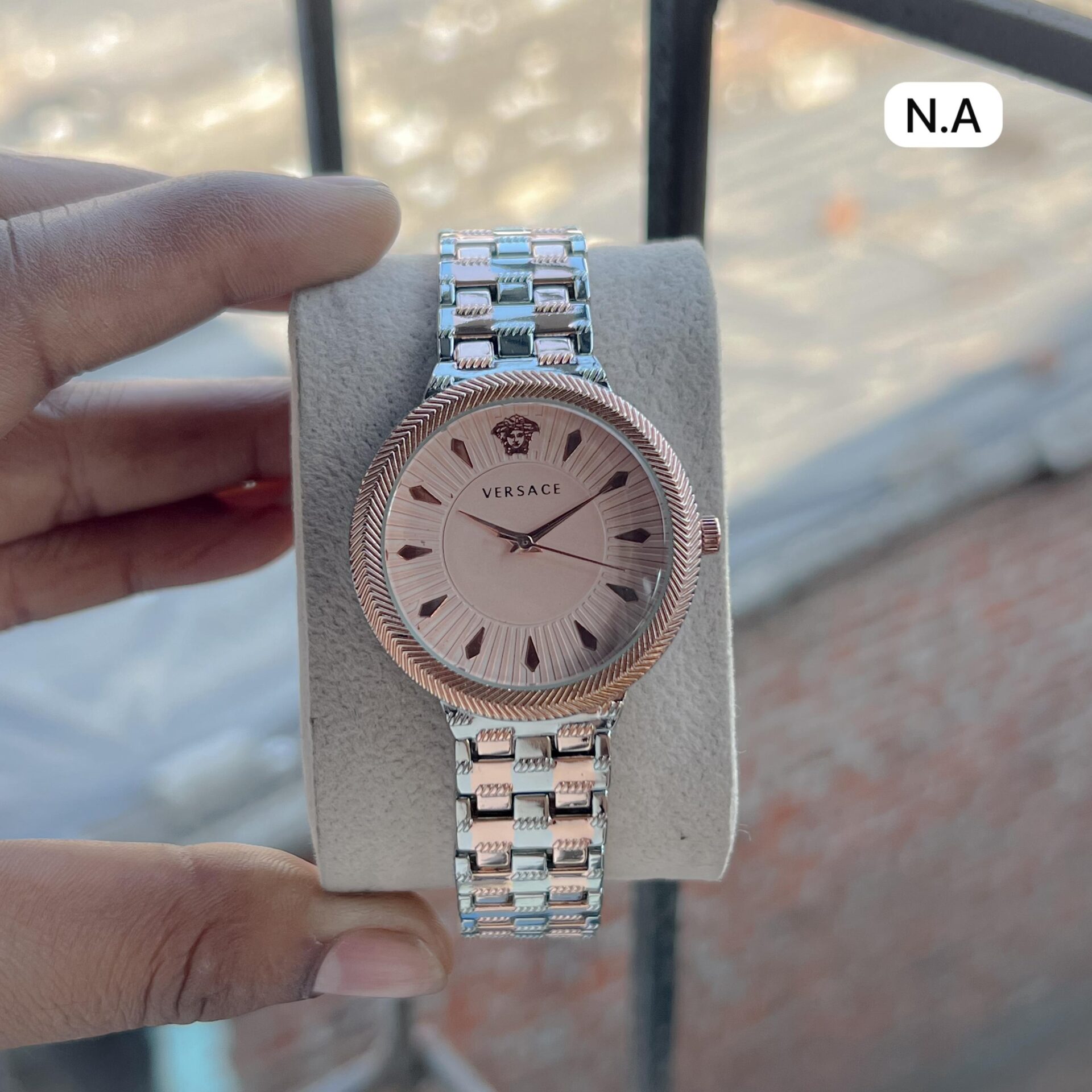 Versace Women’s Roman Dial Quartz Watch - Image 3