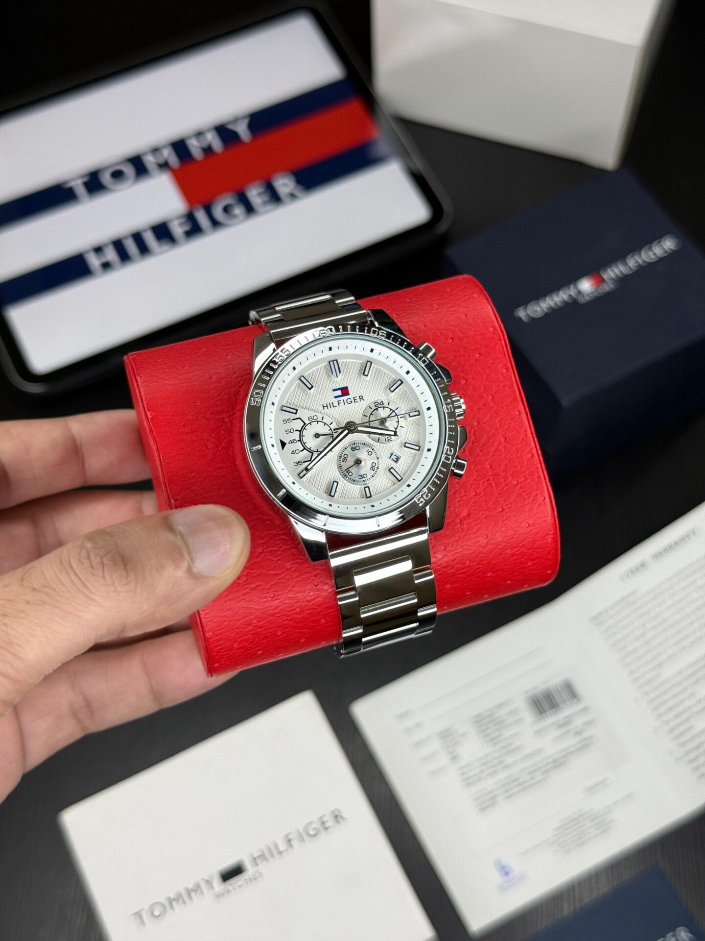 Tommy Hilfiger Men’s Chronograph Watch 42mm - Image 3