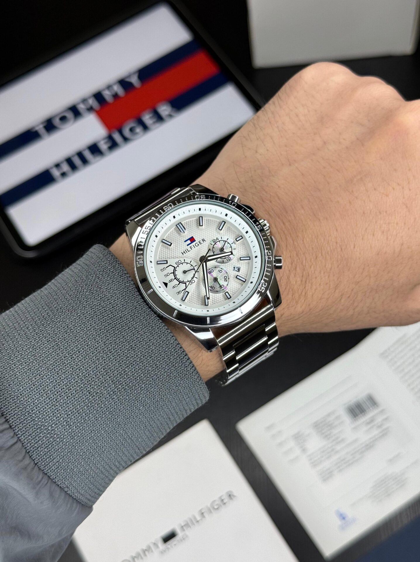 Tommy Hilfiger Men’s Chronograph Watch 42mm - Image 2