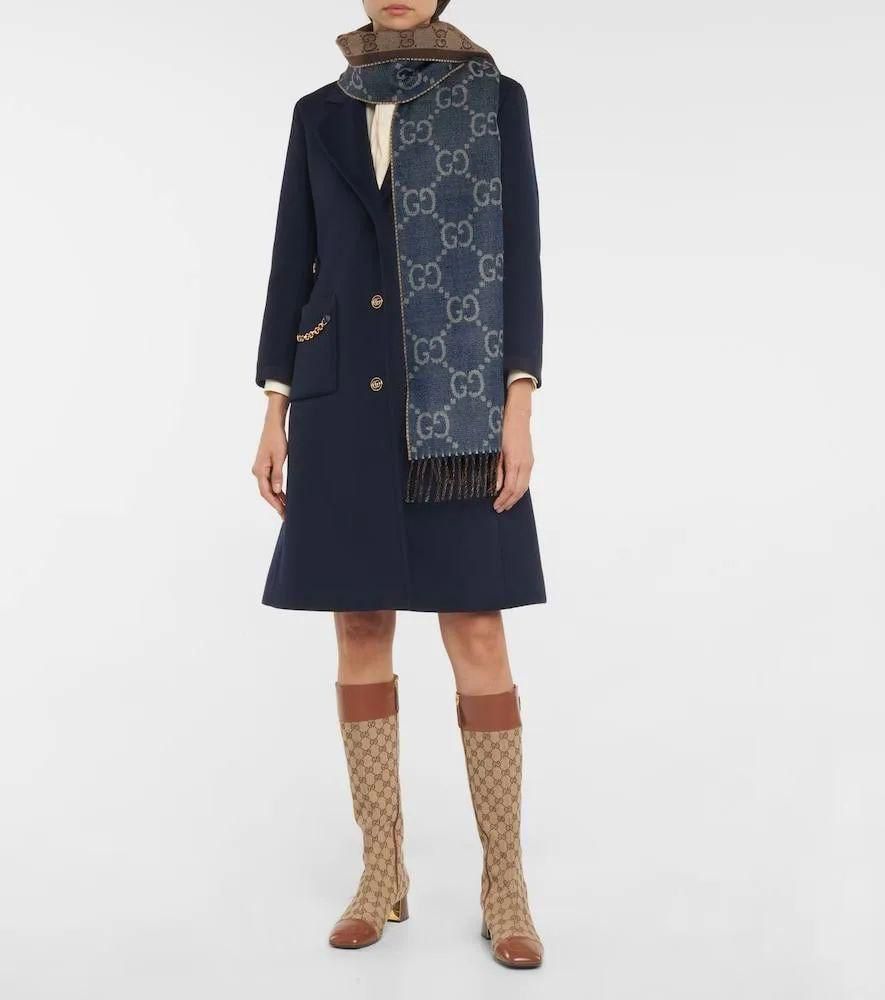 Gucci Woollen Unisex Muffler/Stole - Image 3