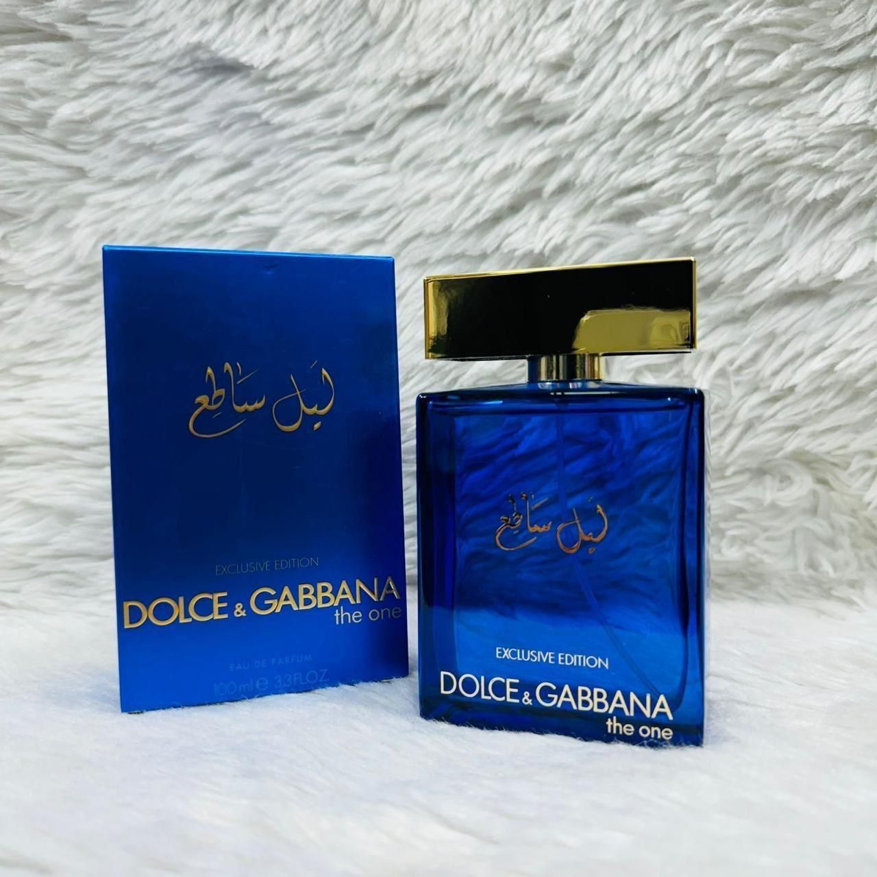 Dolce & Gabbana The One for Men's Collection EDT, EDP, Parfum Intense, Exclusive Arabic Editions 100ml - Image 3