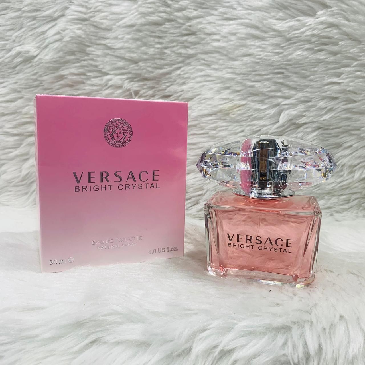 Versace Crystal Collection – Bright Crystal, Absolu, Crystal Noir, Yellow Diamond – 90ml Women’s Designer Perfume