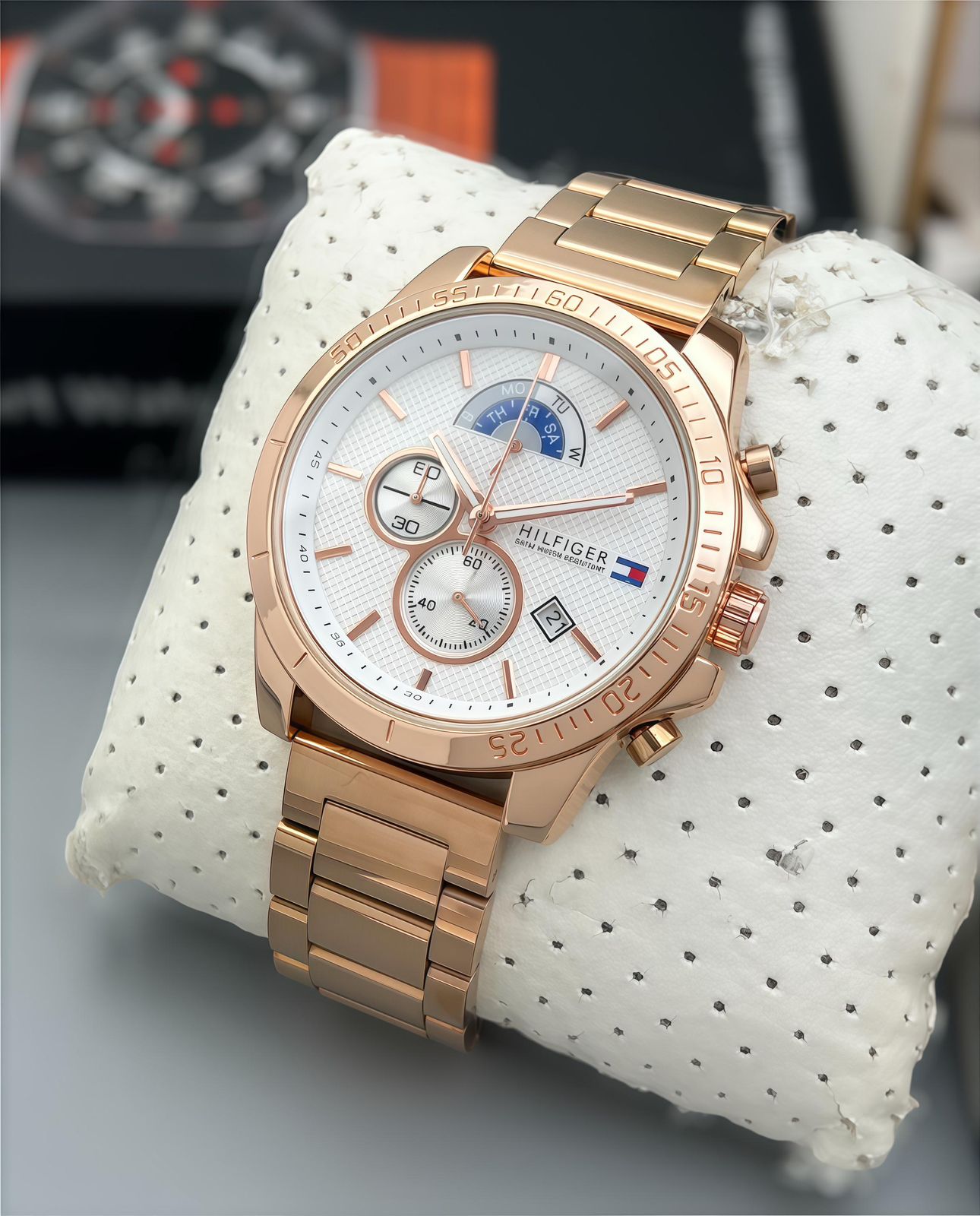 Tommy Hilfiger 42mm Chronograph Stainless Steel Men's Watch