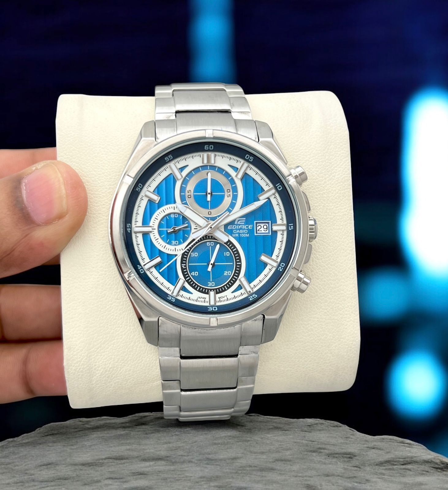 Casio Edifice EFR532 Steel Chronograph 42mm Quartz Movement Men's Watch