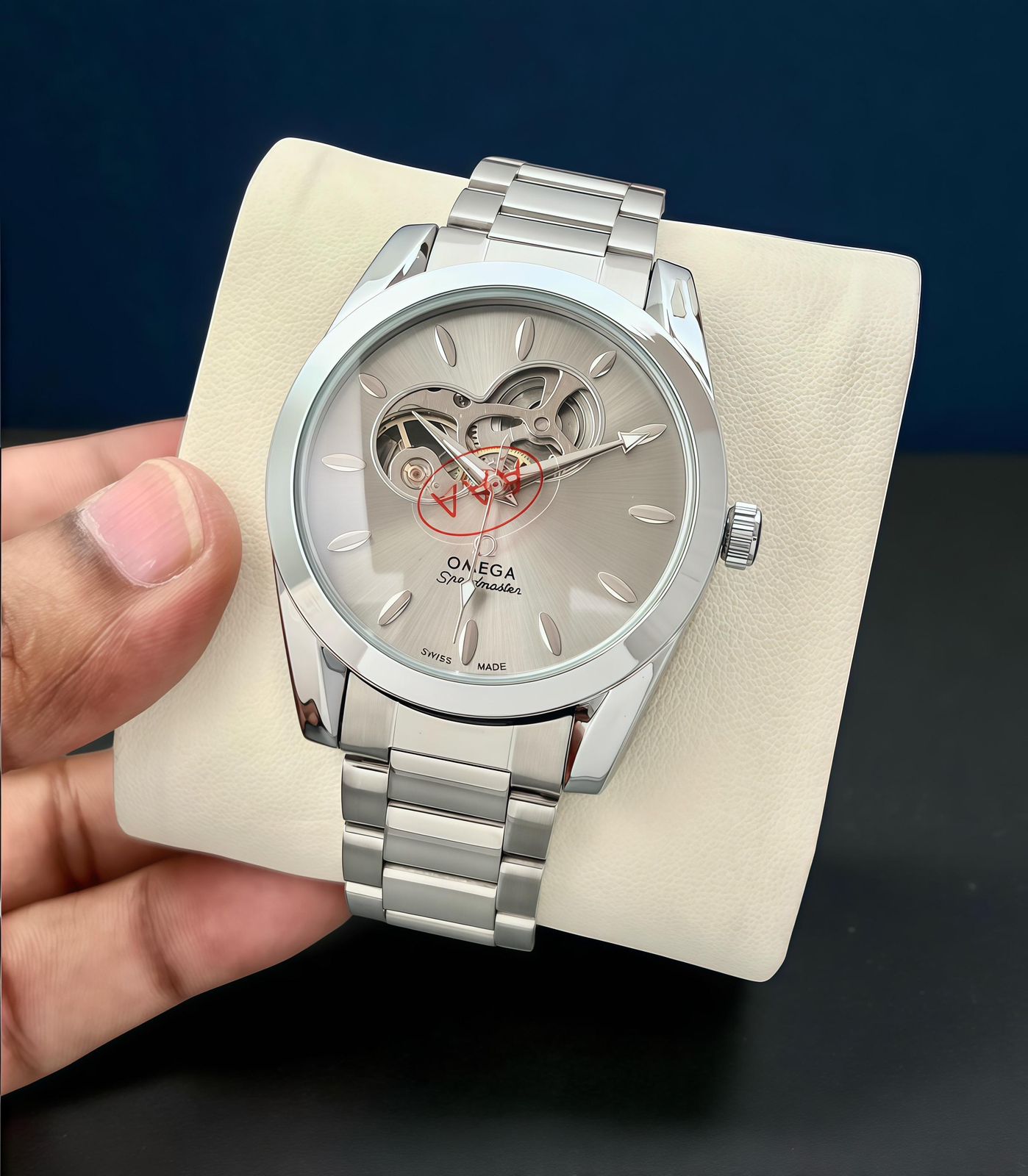 Omega Speedmaster Skeleton Black 43mm Automatic Men's Watch - Image 7