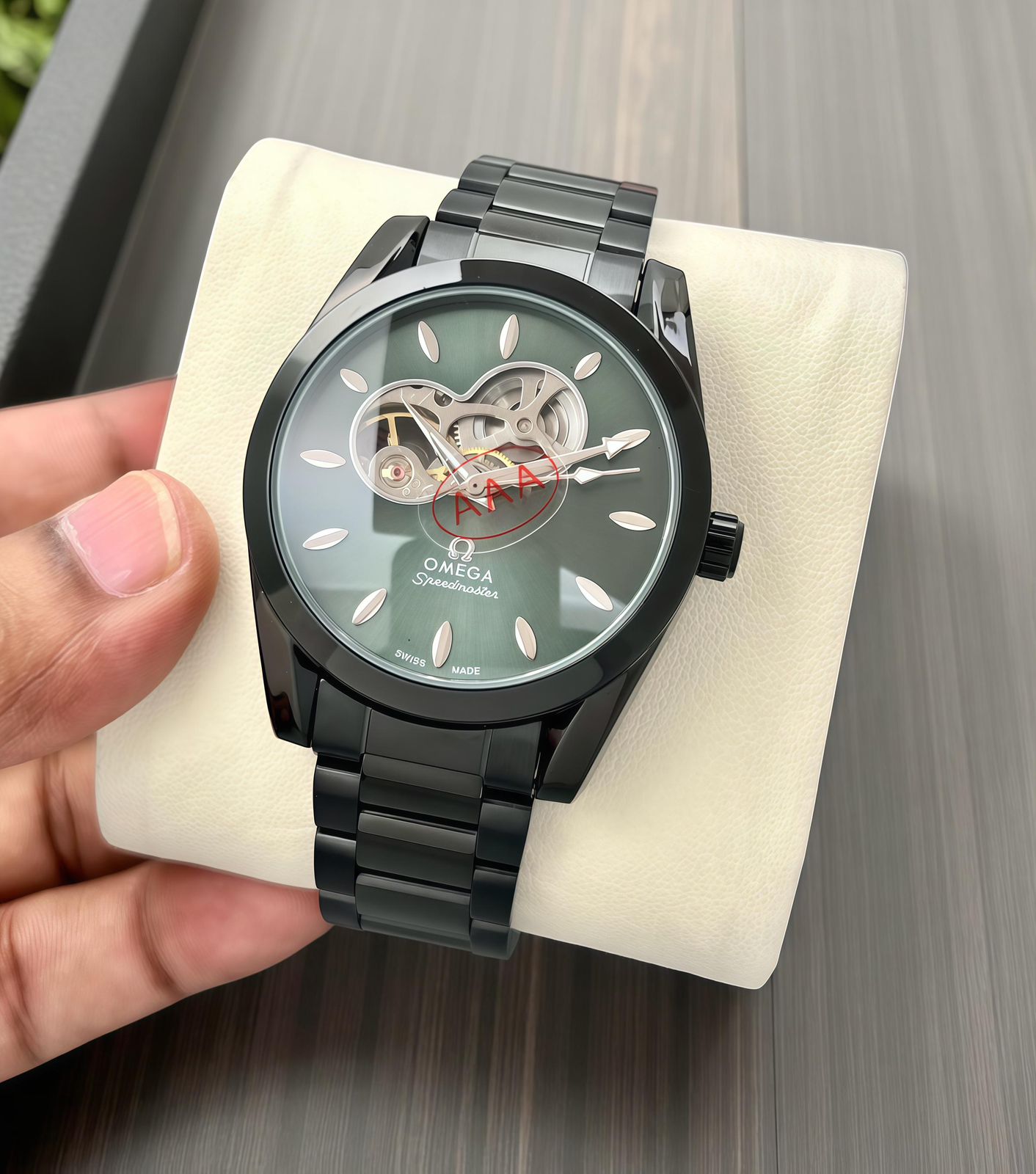 Omega Speedmaster Skeleton Black 43mm Automatic Men's Watch - Image 4