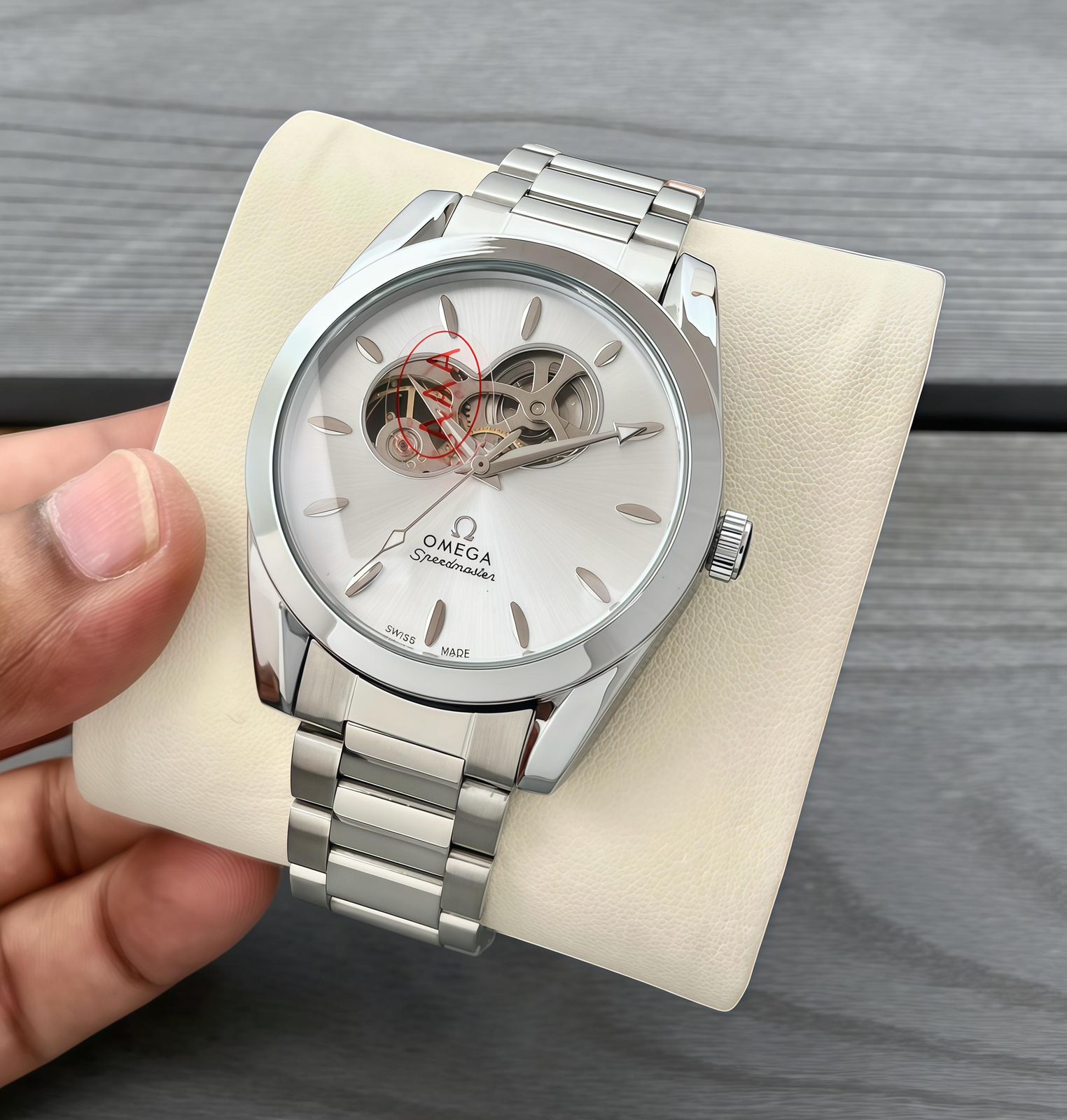 Omega Speedmaster Skeleton Black 43mm Automatic Men's Watch - Image 2