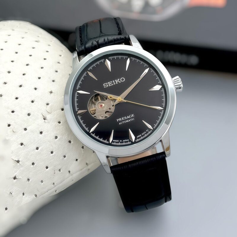 Seiko Presage Open Heart Skeleton 42mm automatic Men's Watch