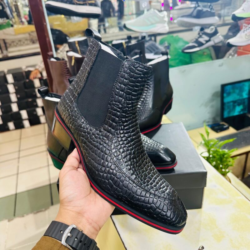 Cole Haan Reptile Print boot For Men