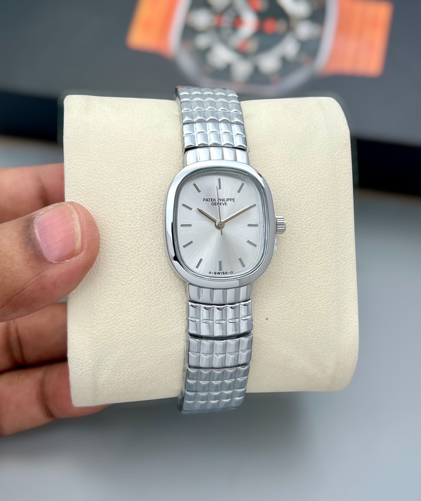 Patek Philippe Ellipse Stainless Steel Classic 35mm Women's Watch