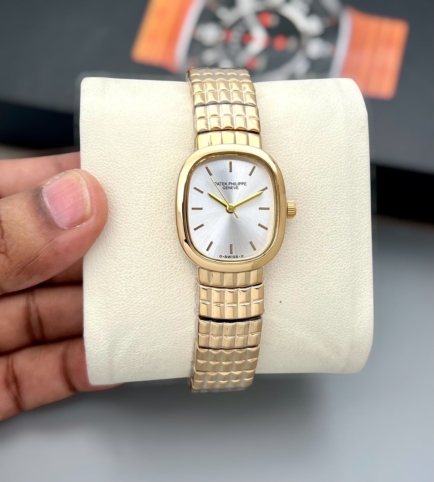 Patek Philippe Ellipse Stainless Steel Classic 35mm Women's Watch - Image 5