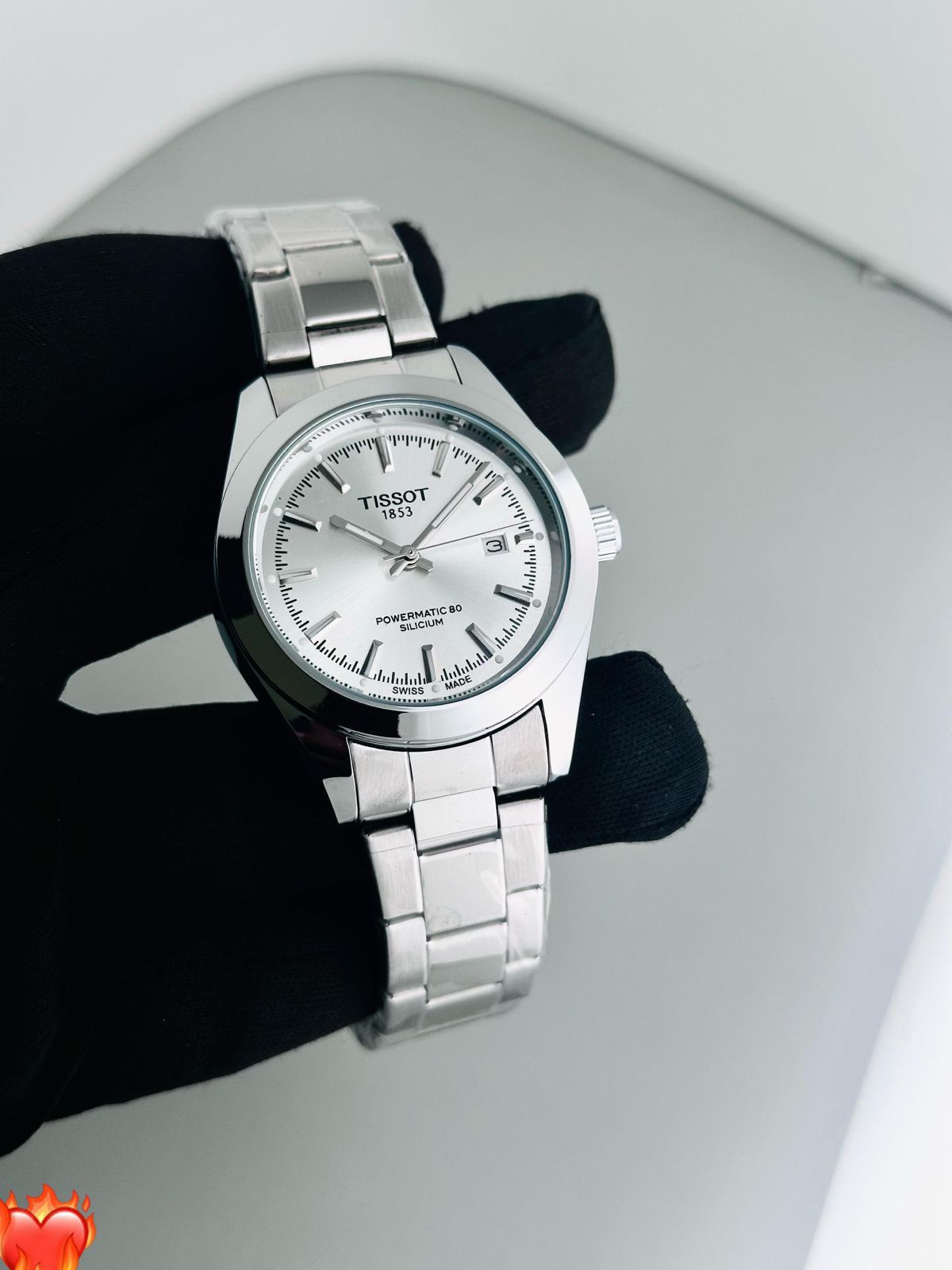 Tissot PRX Powermatic 80 Silicium 40mm Quartz Movement Men's Watch