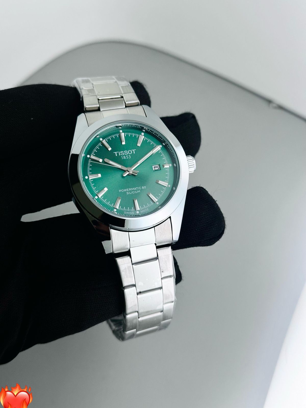 Tissot PRX Powermatic 80 Silicium 40mm Quartz Movement Men's Watch - Image 4