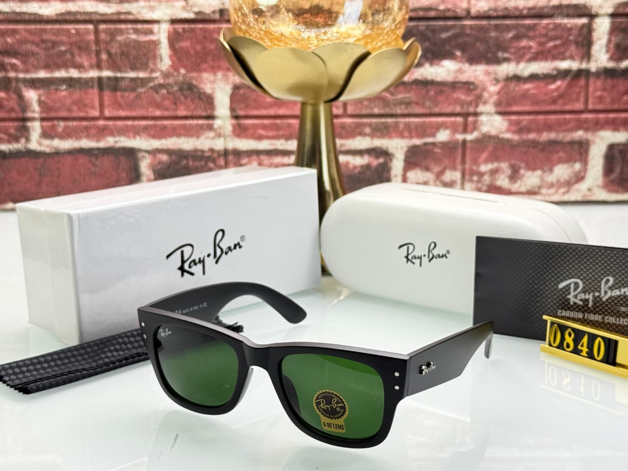 Ray-Ban Carbon Fibre Collection Unisex Sunglasses