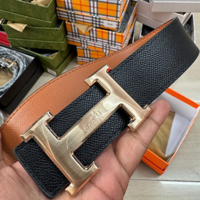 Hermès "H" Reversible Unisex Belt