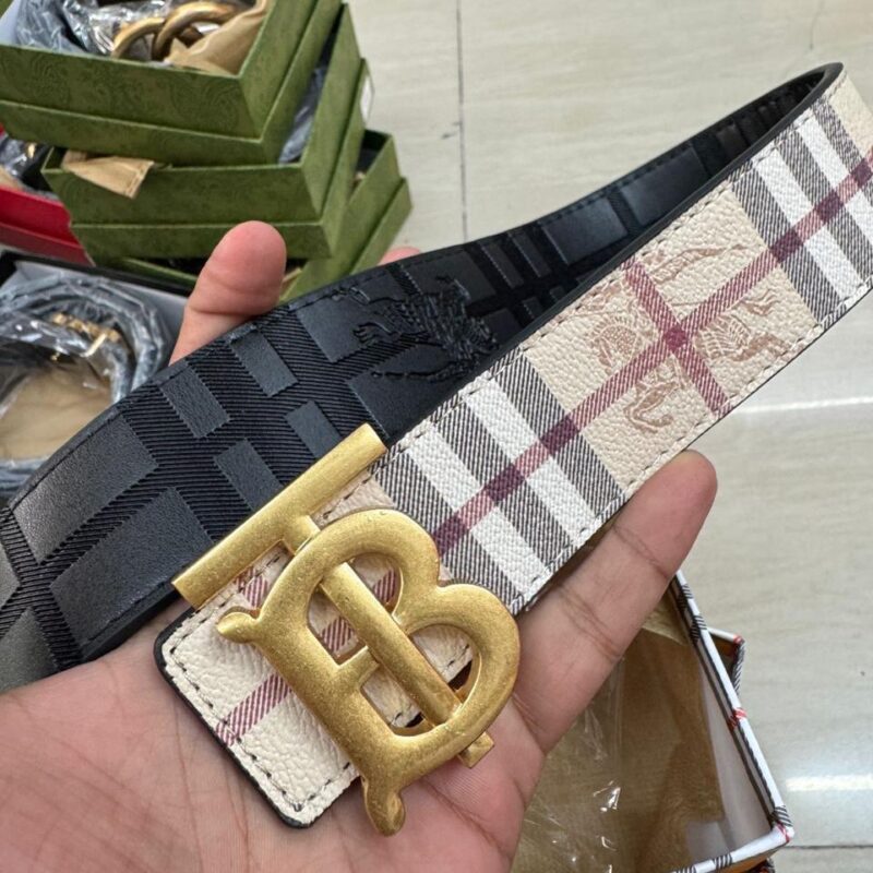 Burberry TB Reversible Unisex Belt