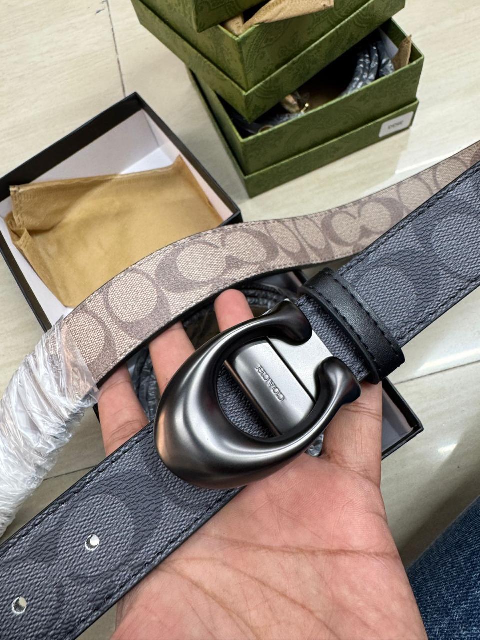 Coach Reversible Unisex Belt - Image 2