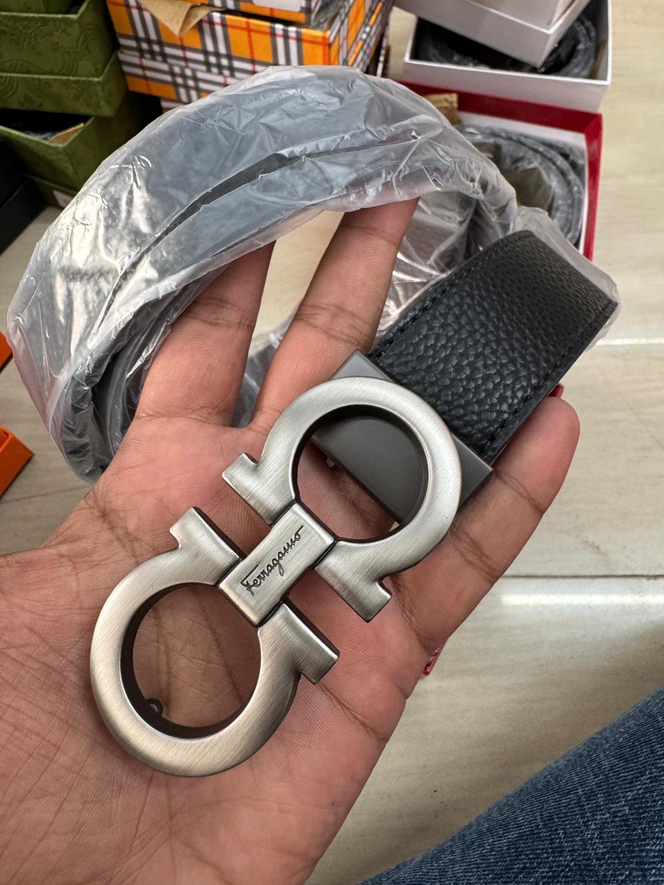 Salvatore Ferragamo Gancini Unisex Belt