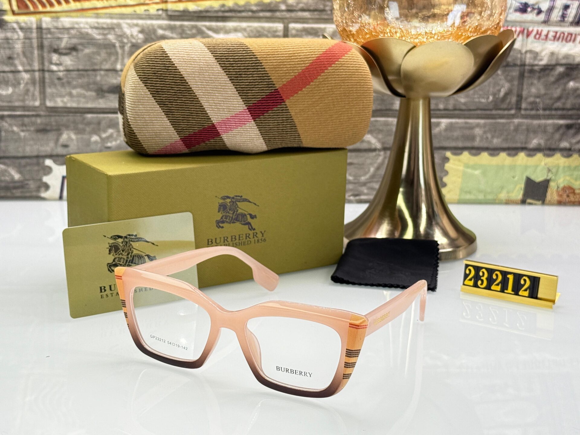 Burberry Unisex Eyeglasses - Image 3